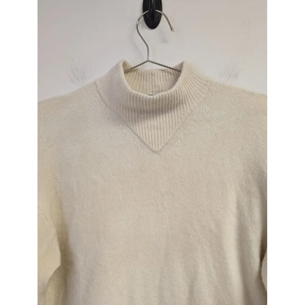 Everlane The Cozy Stretch Pullover Sweater Wool Yak Minimalist Capsule Canvas S‎